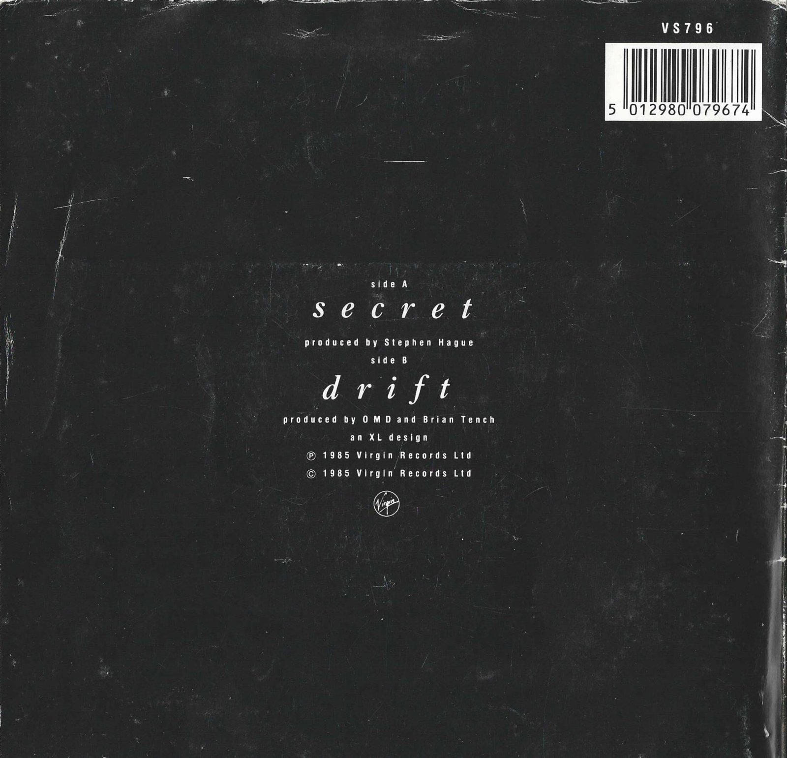 Back cover of VS 796